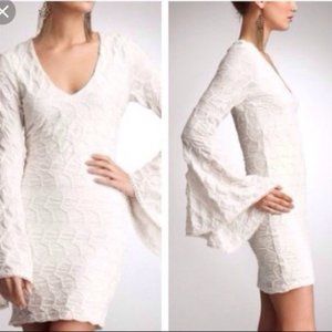 Bebe Addiction Bazaar Baby Bell Sleeve Bodycon